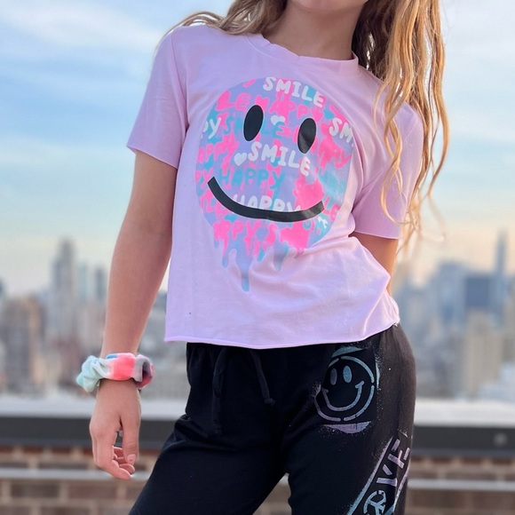 Rock Candy Smiley Tee - Picture 1 of 5